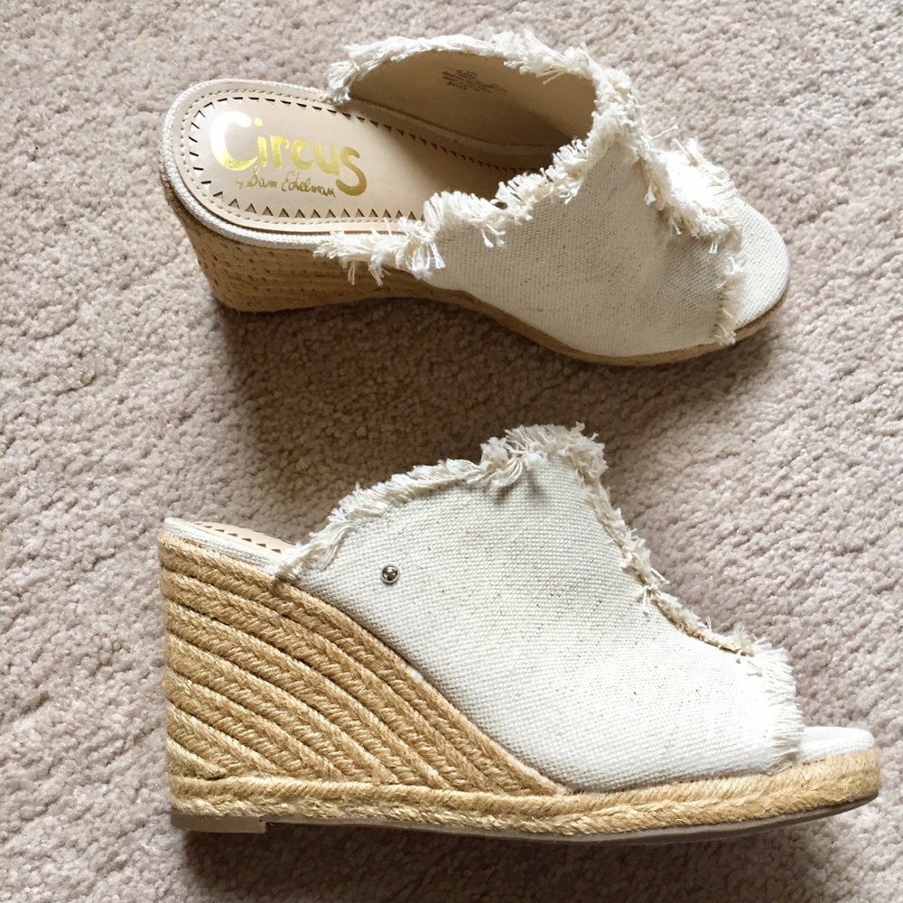 Circus by Sam Edelman Wedge Sandals NWOT Sz 8.5